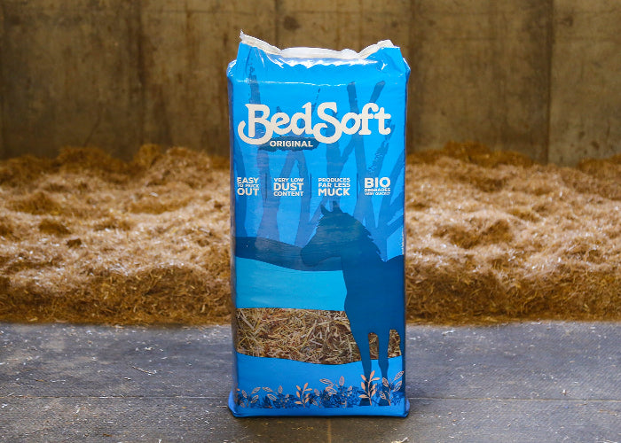 Bedsoft Original – Premium Soft Wheat Straw Bedding for Optimal Comfort 16kg Bale