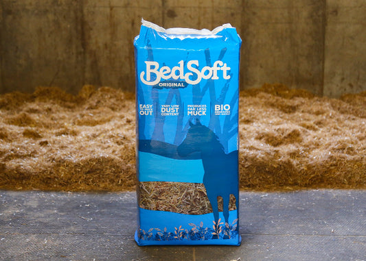 Bedsoft Original – Premium Soft Wheat Straw Bedding for Optimal Comfort 16kg Bale