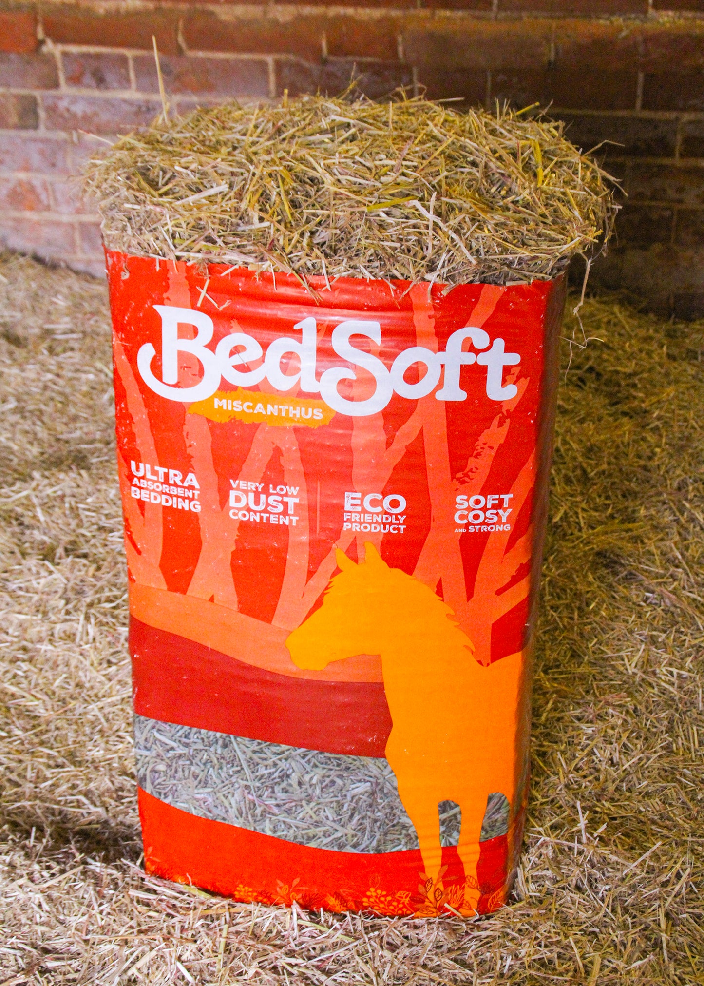 Bedsoft Miscanthus Equine Bedding 16kg Bale