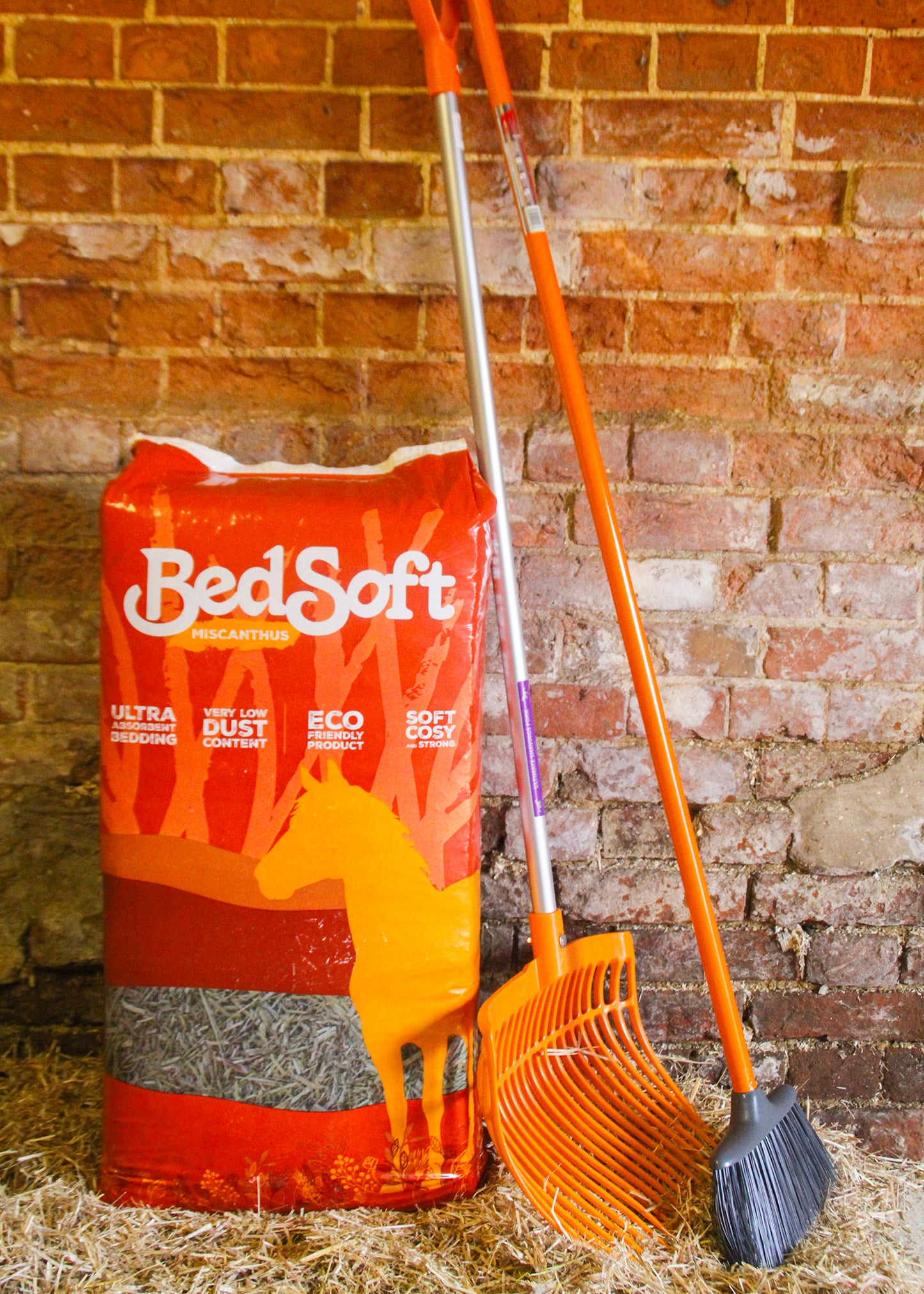 Bedsoft Miscanthus Equine Bedding 16kg Bale