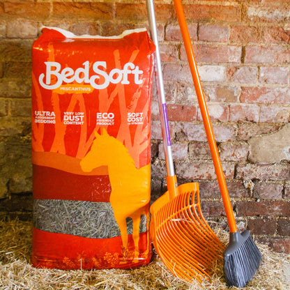Bedsoft Miscanthus eco-friendly equine bedding 16kg bale